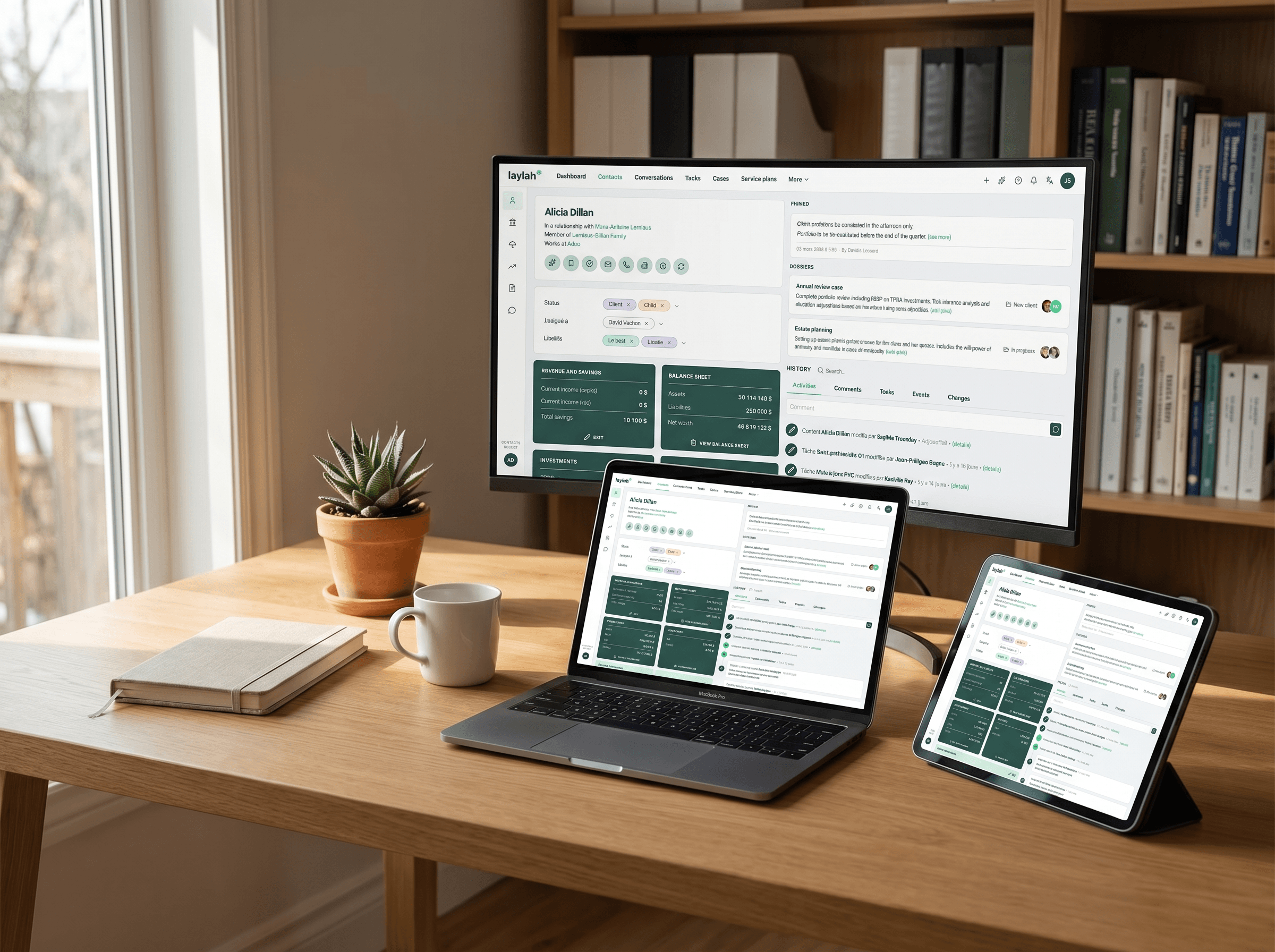 Intégrations CRM pour les cabinets de conseillers financiers canadiens