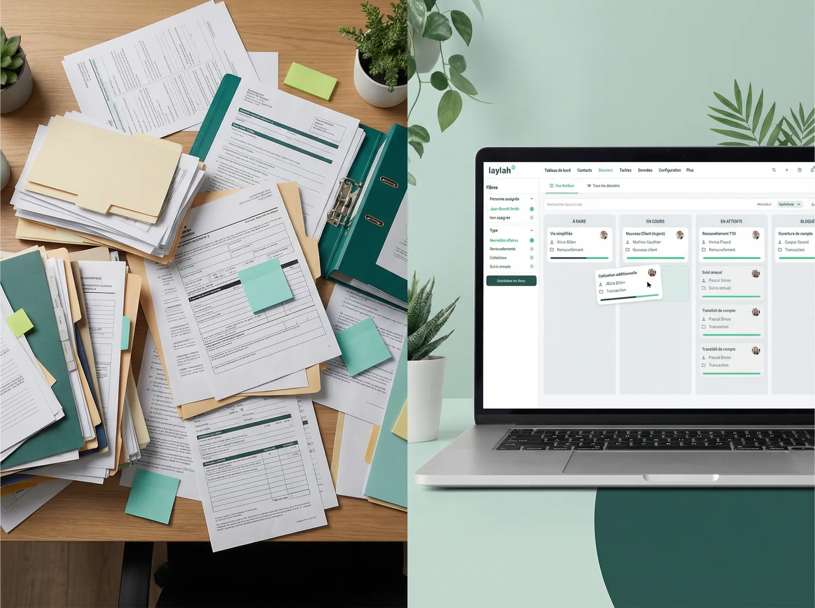 Pourquoi la gestion par dossiers change tout pour les cabinets financiers